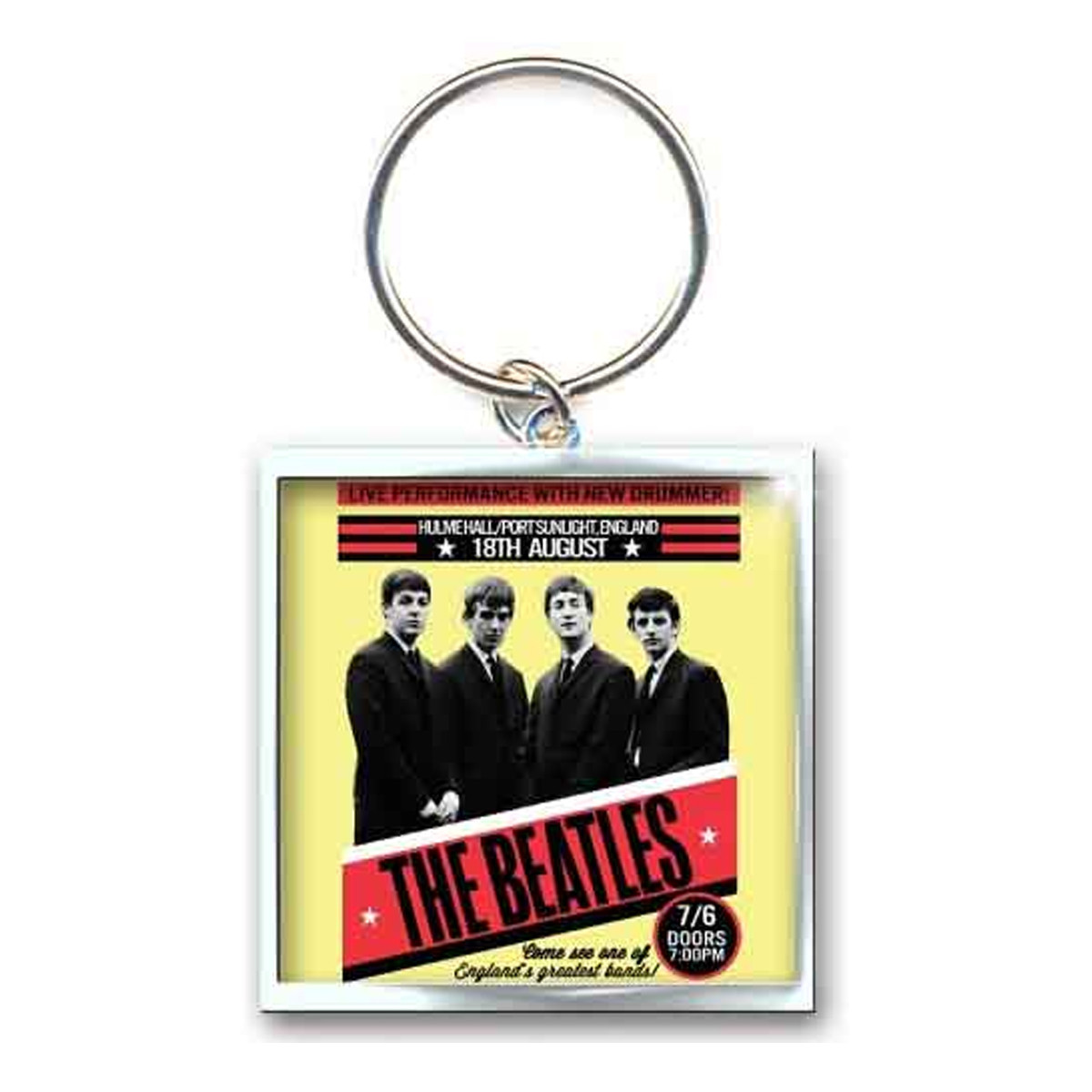 The Beatles '1962 Port Sunlight' Keyring