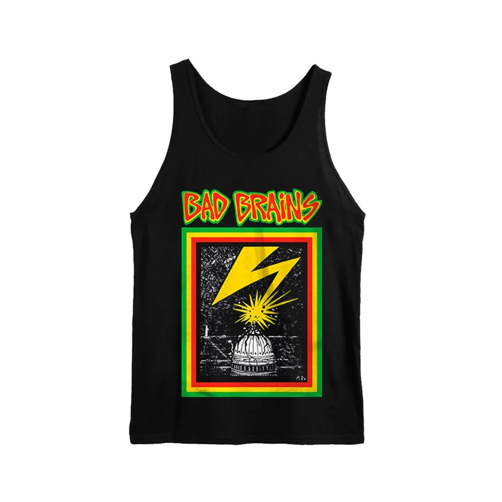 Bad Brains 'BB' (Black) Tank Vest