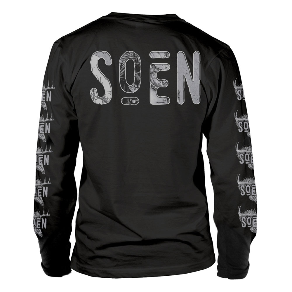 Soen 'Enchantress' (Black) Long Sleeve Shirt Back