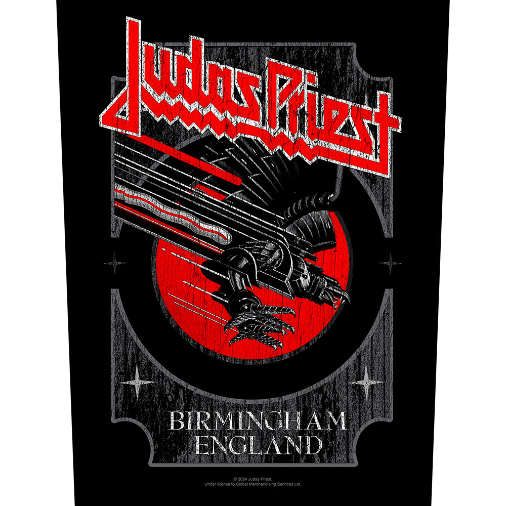 Judas Priest 'Birmingham' Back Patch