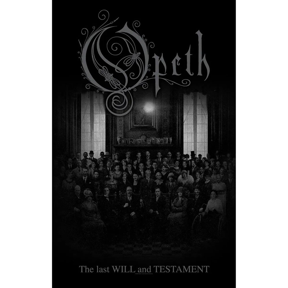 Opeth 'The Last Will And Testament' Textile Poster