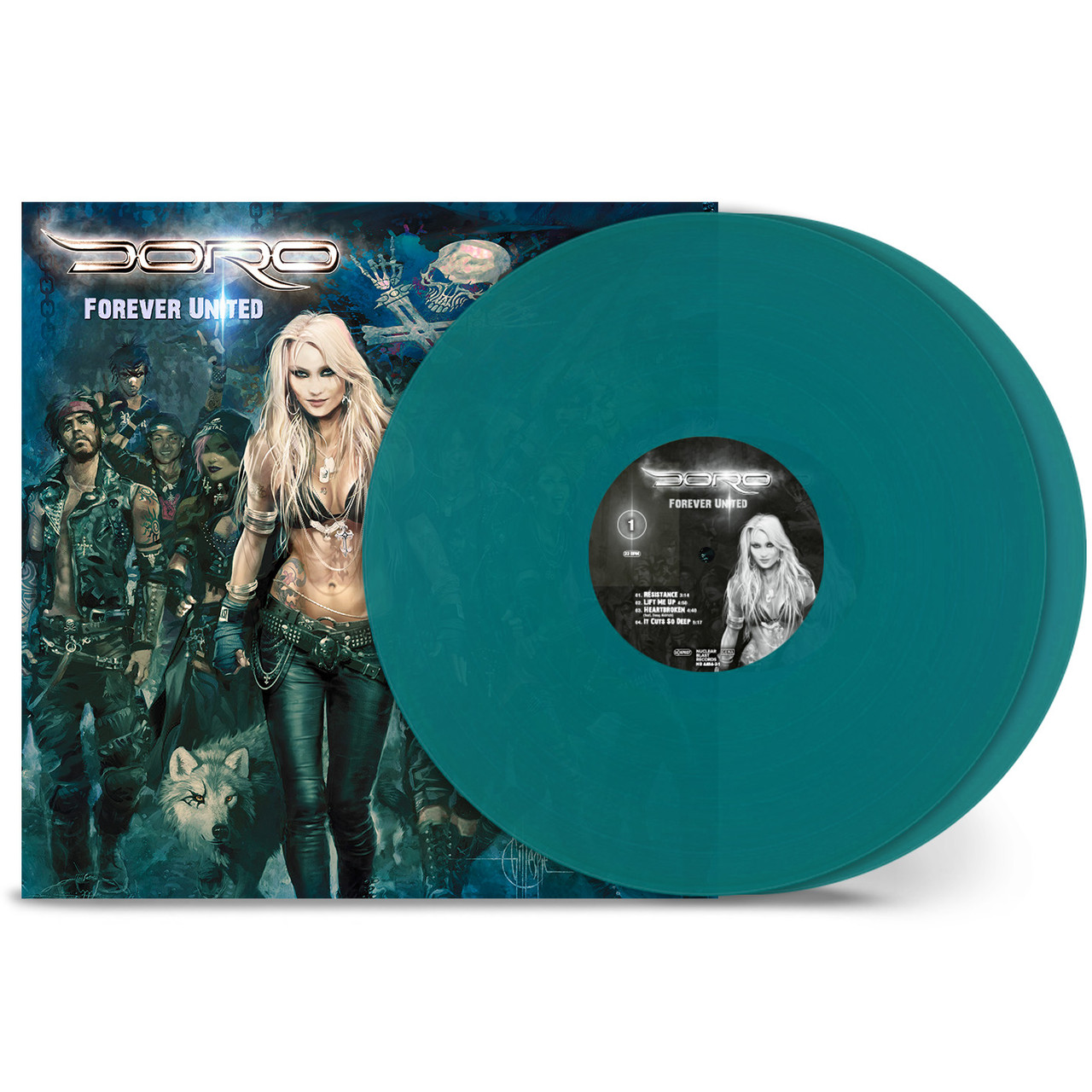 Doro 'Forever United' 2LP Transparent Green Vinyl