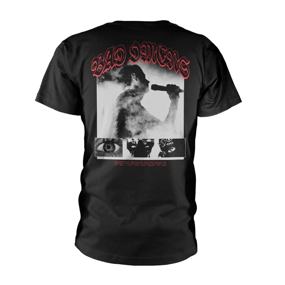 Bad Omens 'Smoke' (Black) T-Shirt Back