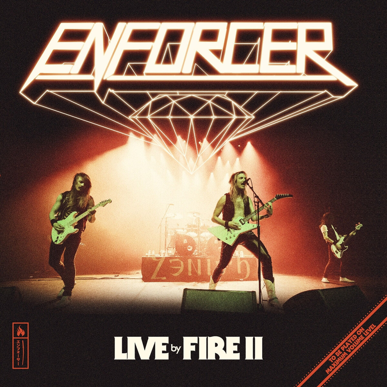Enforcer 'Live By Fire II' 2LP Black Vinyl