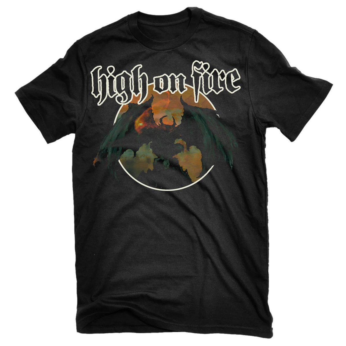 High on Fire 'Blessed Black Wings' (Black) T-Shirt