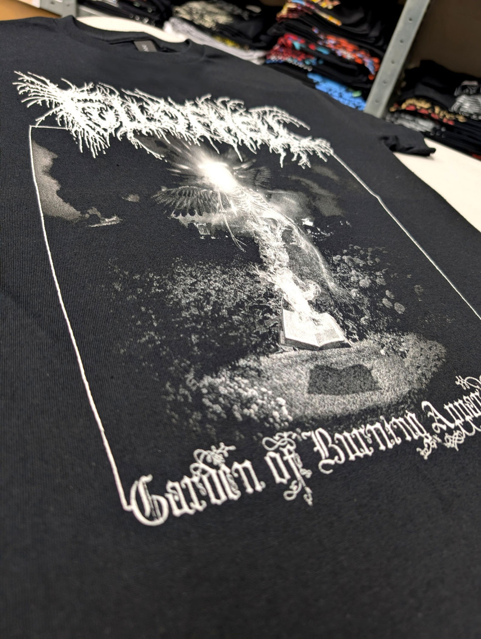 Full of Hell 'Garden of Burning Apparitions' (Black) T-Shirt front detail 2