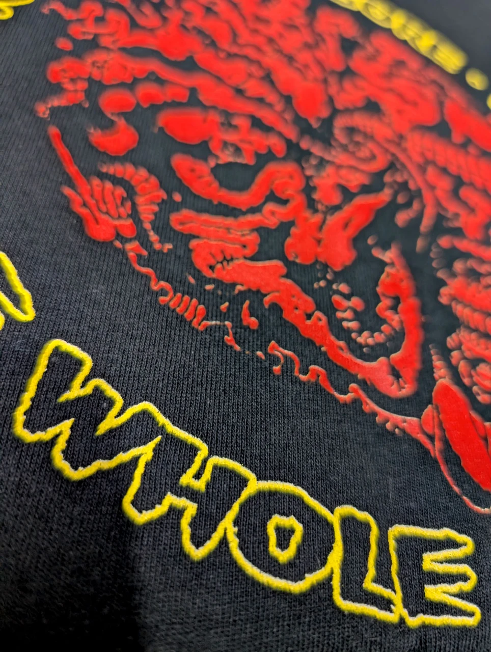 Repulsion 'Horrified' (Black) T-Shirt - US Import close up of back design print 1