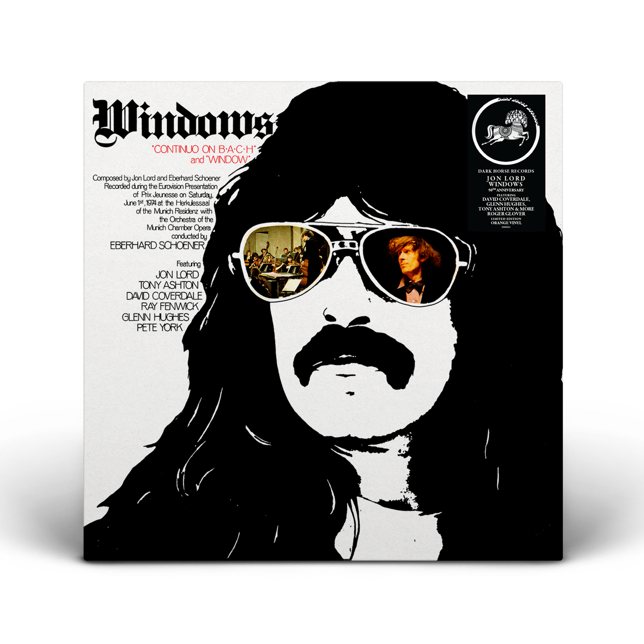 Jon Lord 'Windows' LP Orange Crush Vinyl