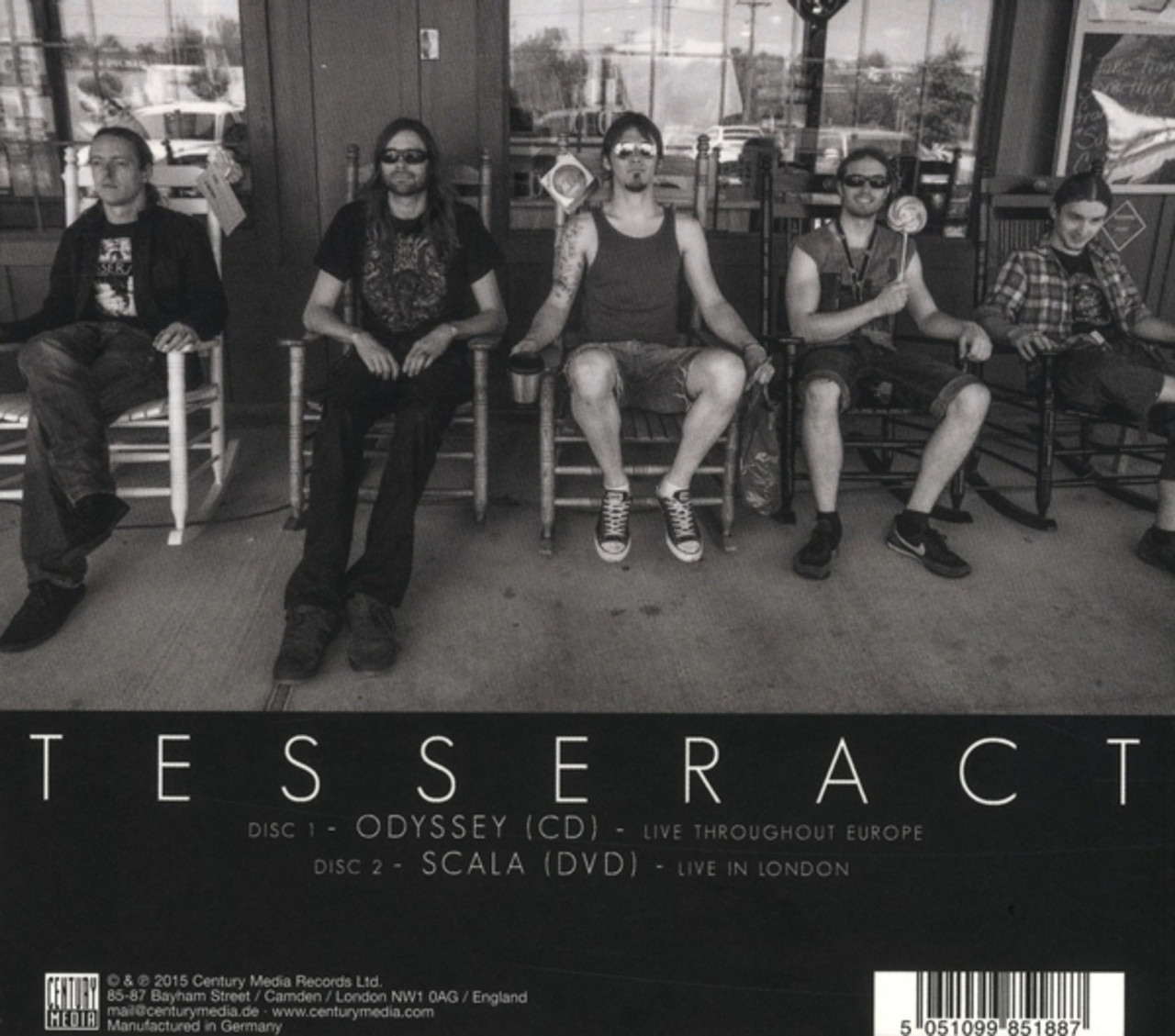 TesseracT 'Odyssey / Scala' CD / DVD
