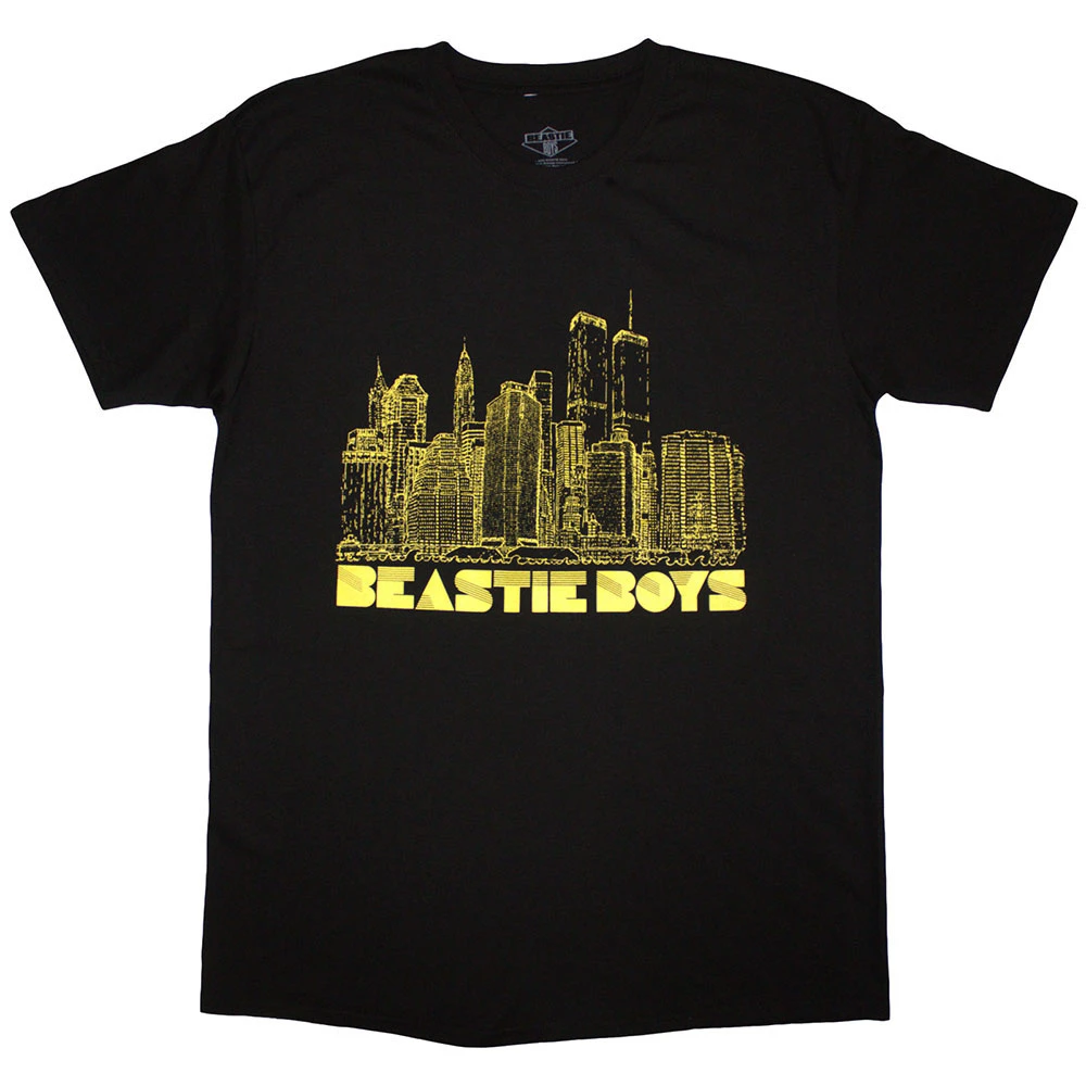 Beastie Boys 'NYC Skyline' (Black) T-Shirt