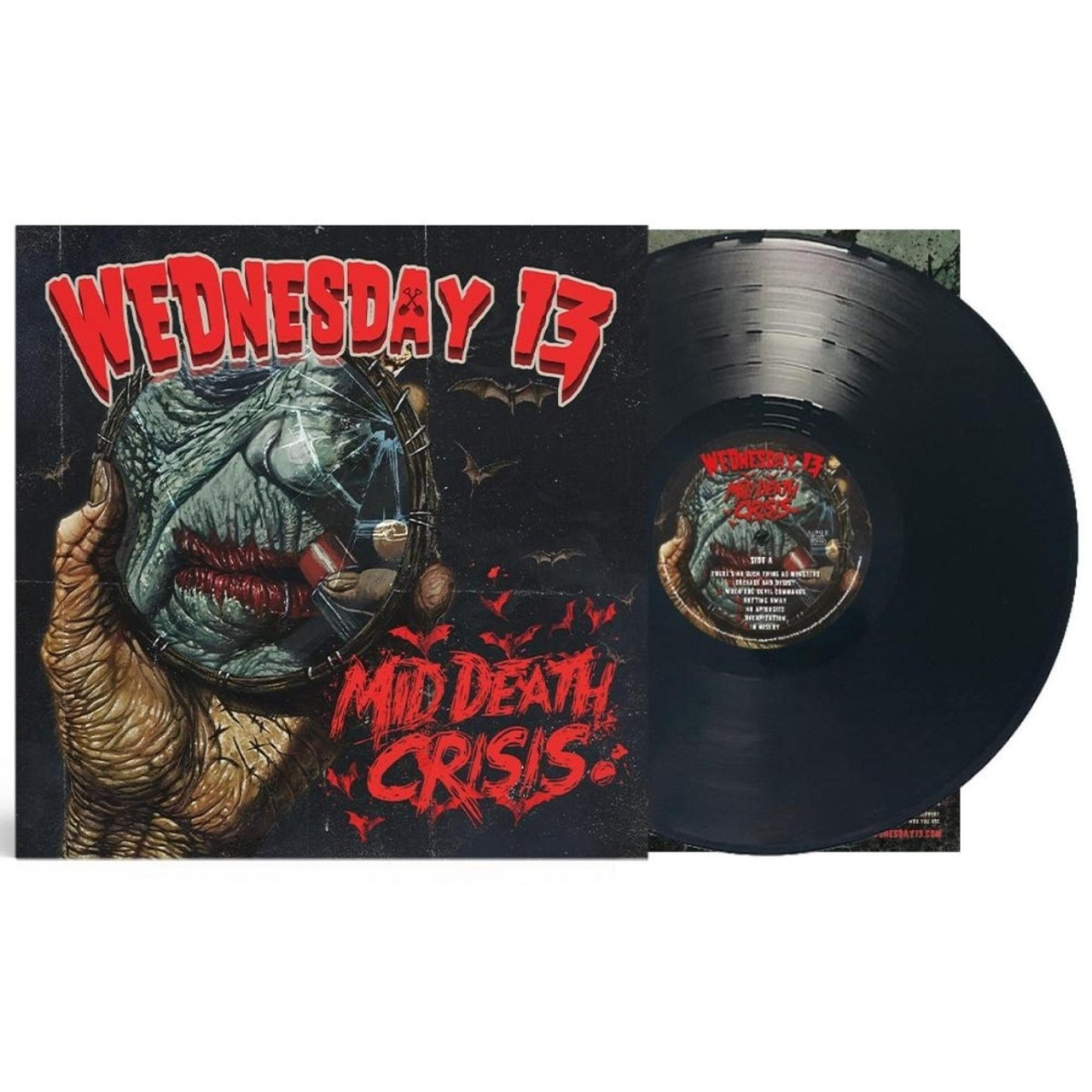 Wednesday 13 'Mid Death Crisis' LP Black Vinyl