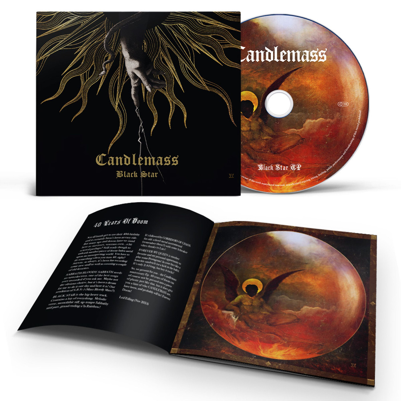 Candlemass 'Black Star' EP CD