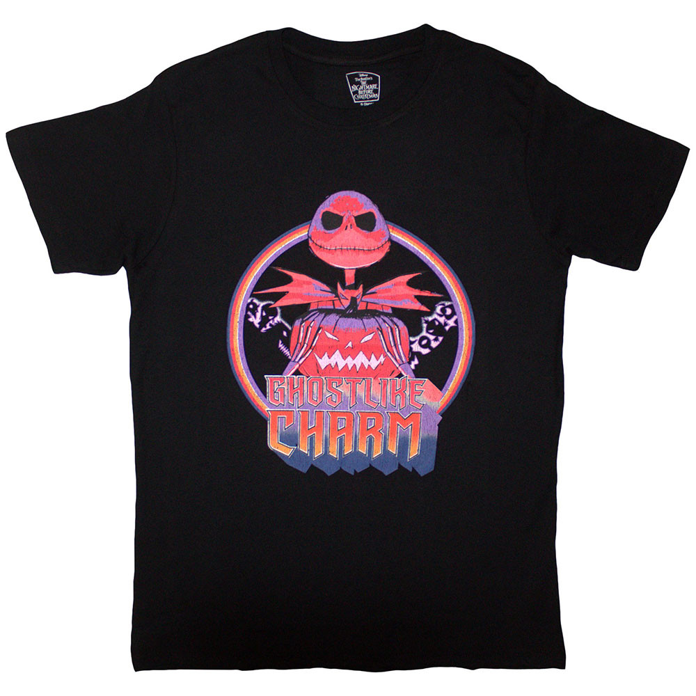 The Nightmare Before Christmas 'Ghostlike Charm' (Black) T-Shirt
