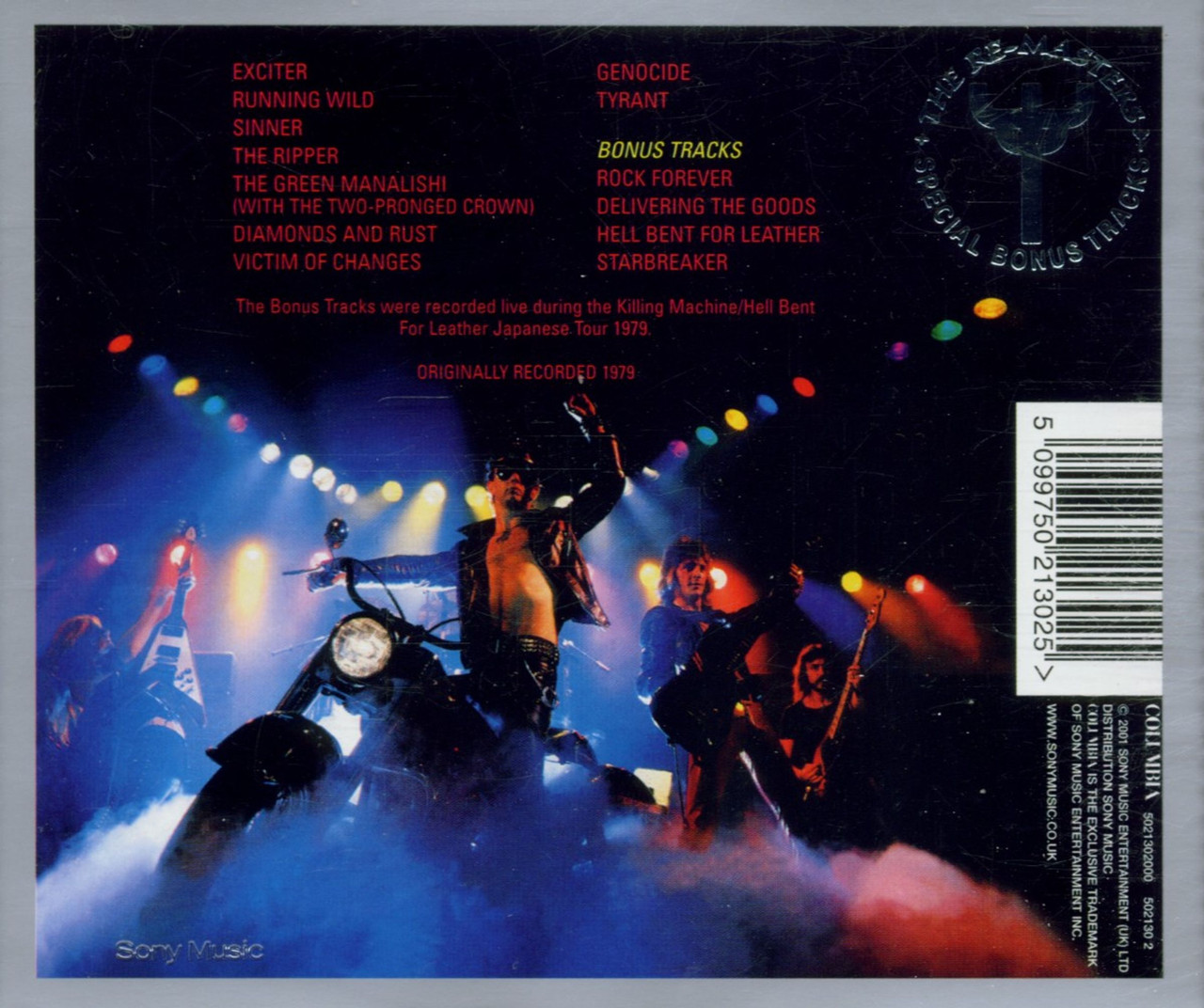 Judas Priest 'Unleashed In The East' (Expanded) CD Jewel Case