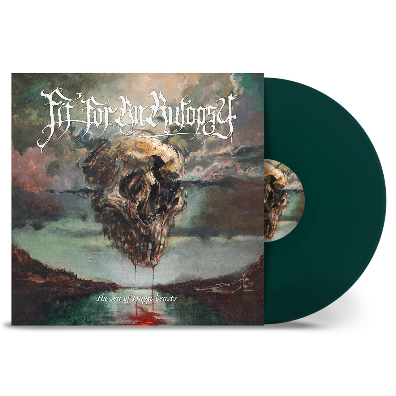 Fit For An Autopsy 'The Sea Of Tragic Beasts' LP Solid Green Vinyl