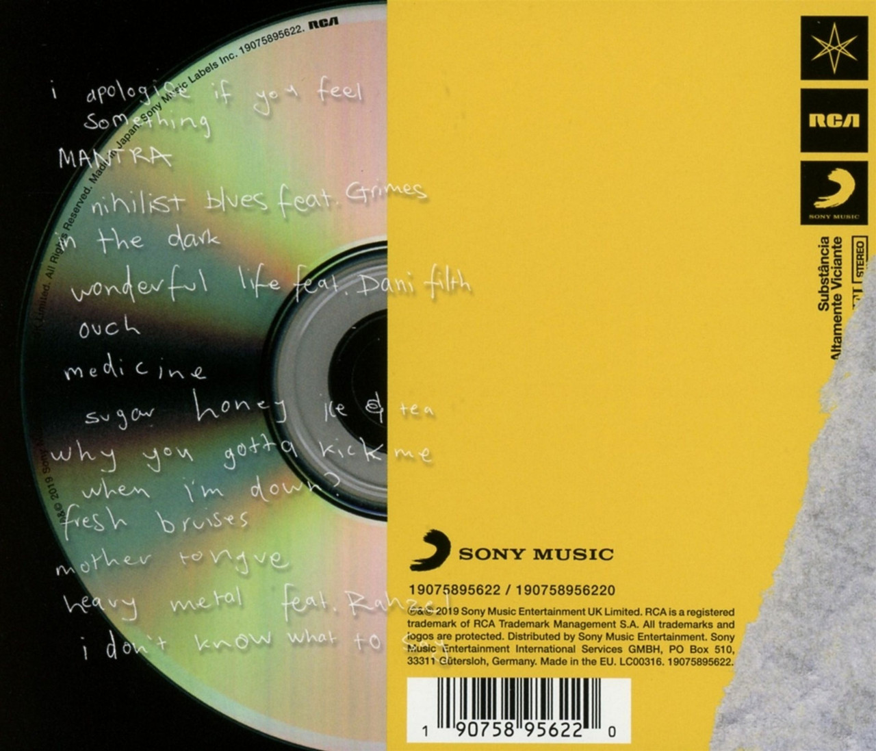 Bring Me The Horizon 'Amo' CD Jewel Case