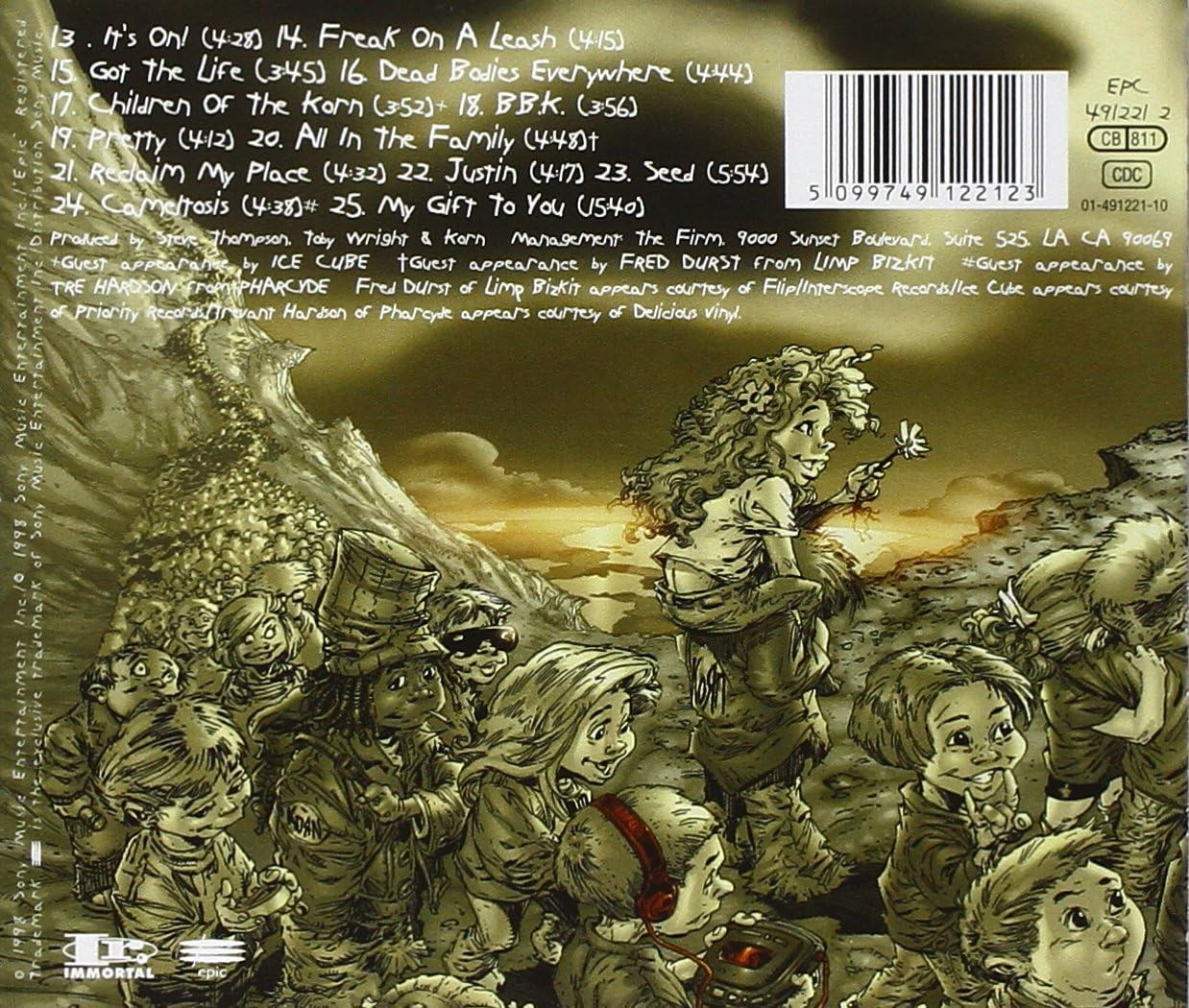 Korn 'Follow The Leader' CD Jewel Case