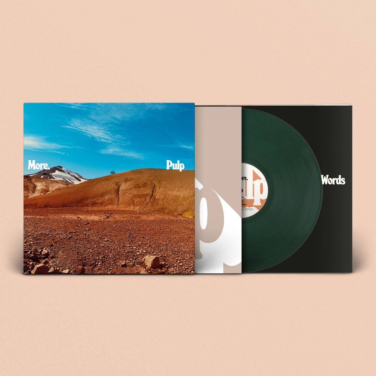 Pulp 'More' LP Green Vinyl