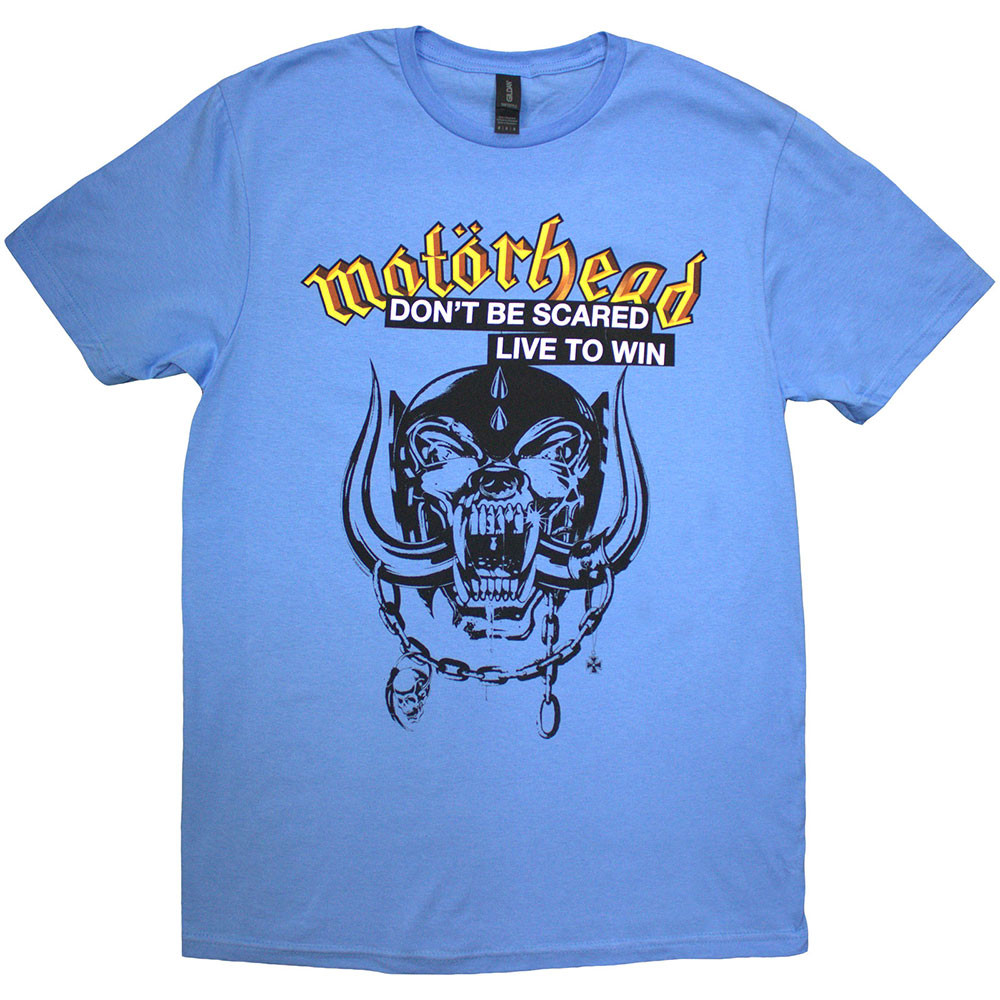 Motorhead 'Live To Win' (Blue) T-Shirt