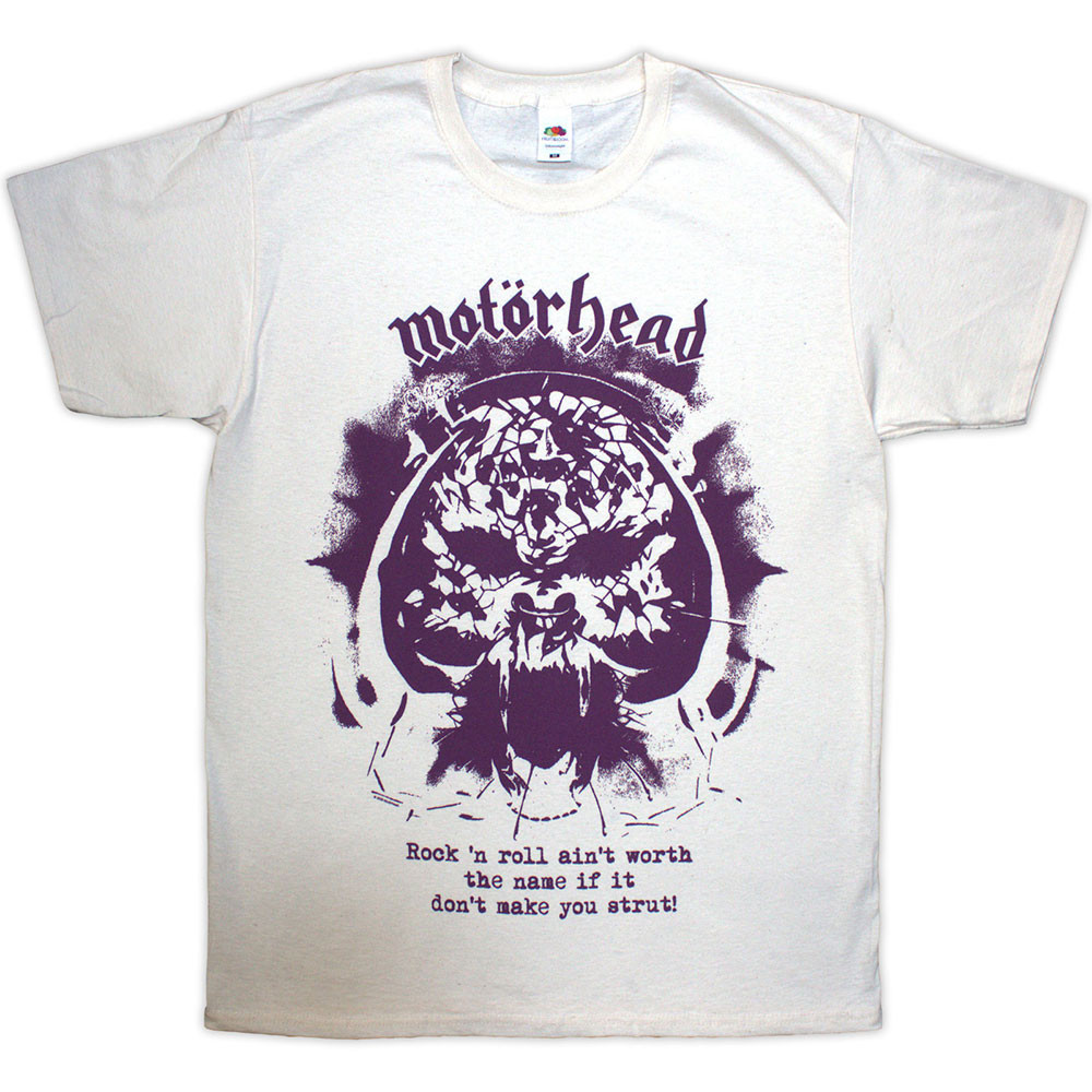 Motorhead 'Make You Strut' (Natural) T-Shirt