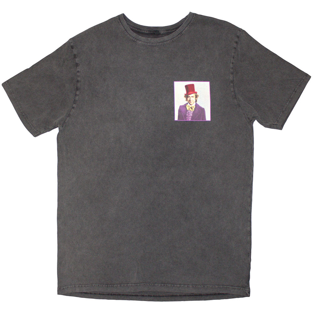 Willy Wonka 'Logo Emblem' (Stone Wash) Limited Edition T-Shirt