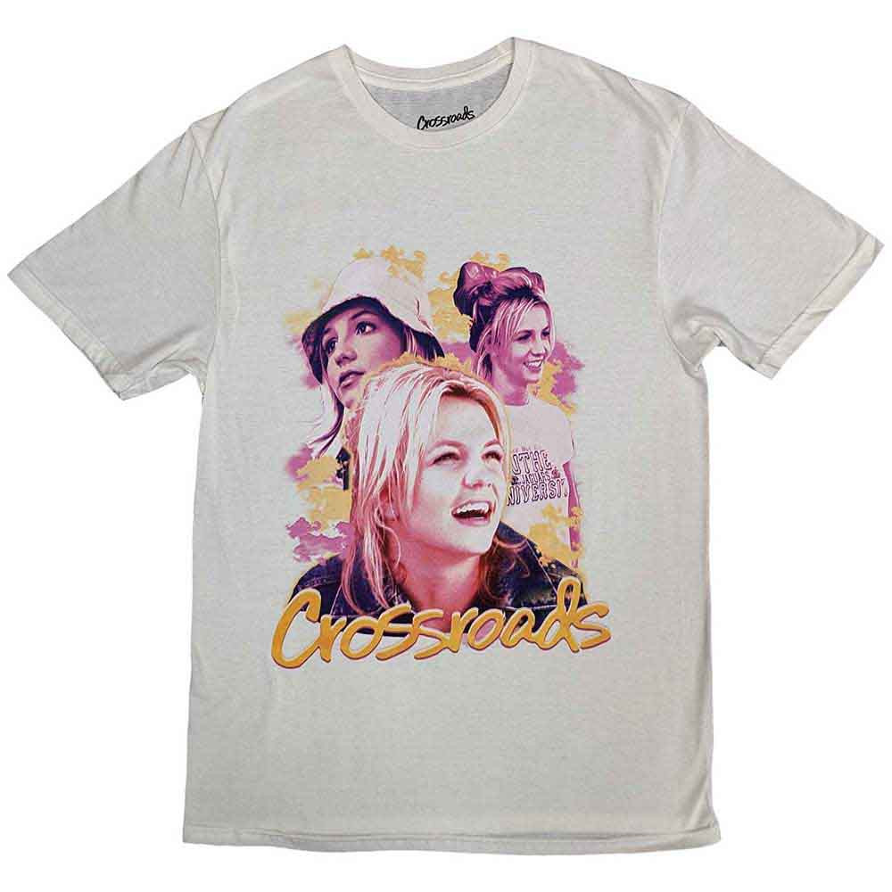Crossroads 'Photo Montage' (Natural) T-Shirt