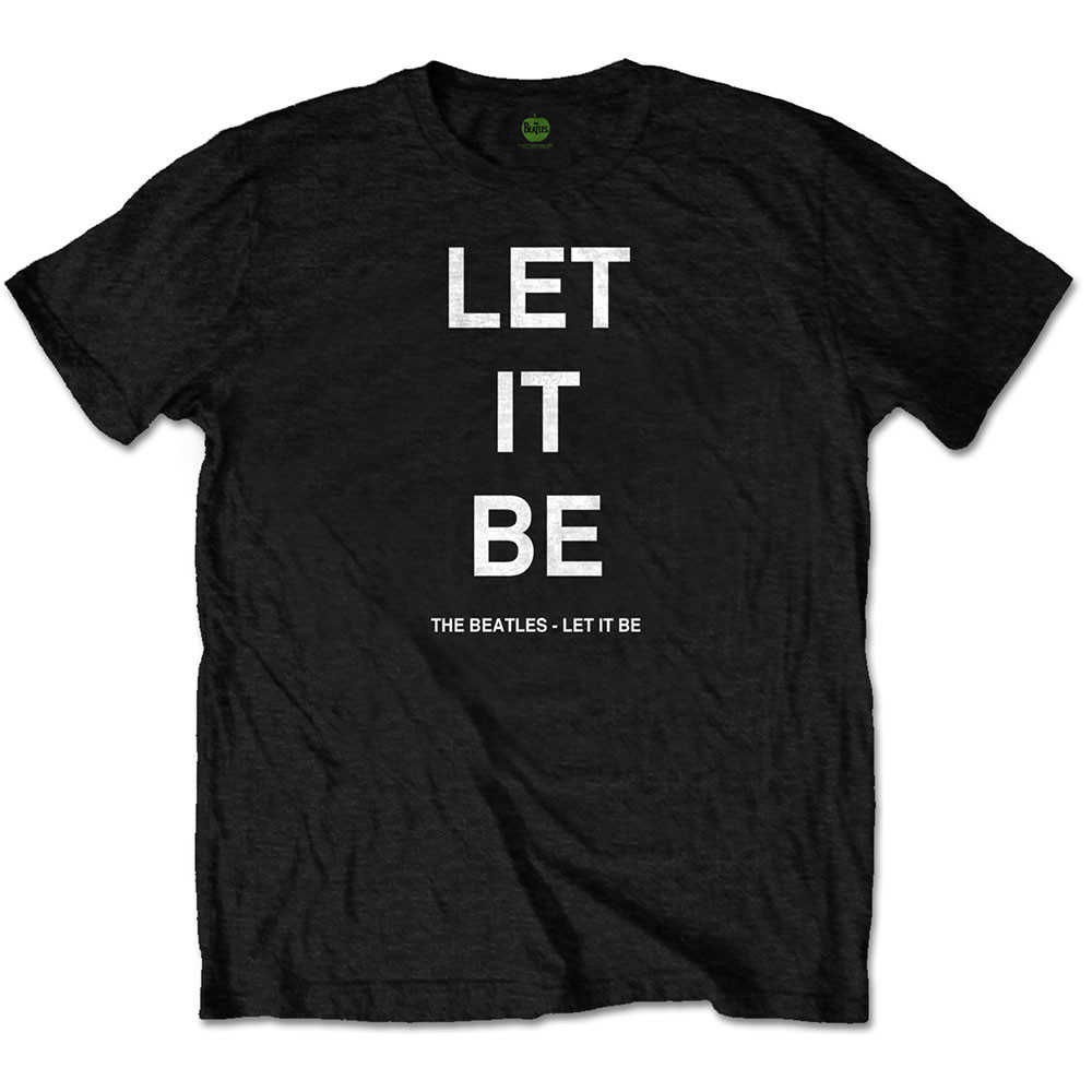 The Beatles 'Let It Be' (Black) T-Shirt