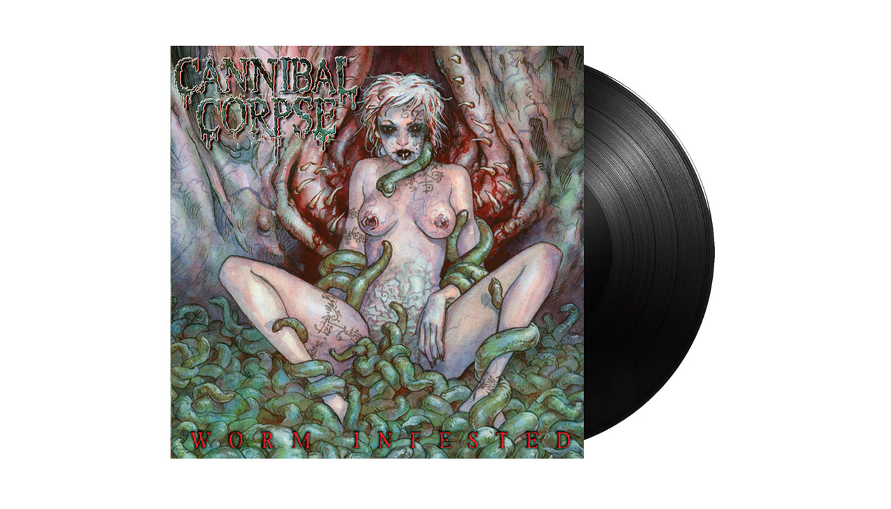 Cannibal Corpse 'Worm Infested' LP Black Vinyl