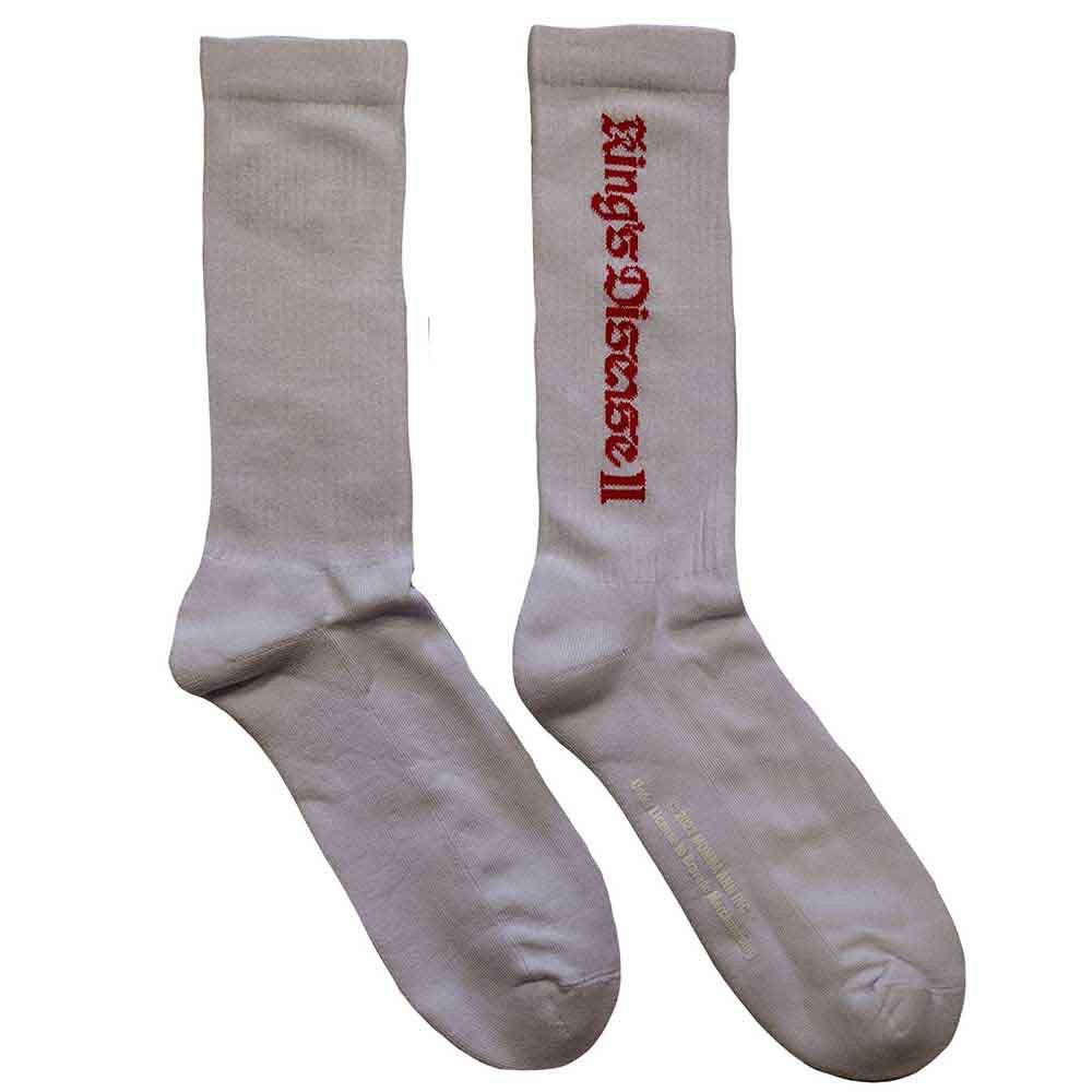 Nas 'KD II' (White) Socks (One Size = UK 7-11)