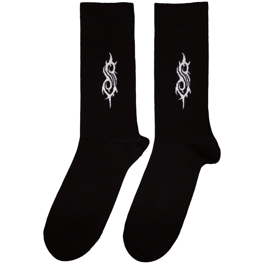 Slipknot 'Tribal S Text' (Black) Socks BACK