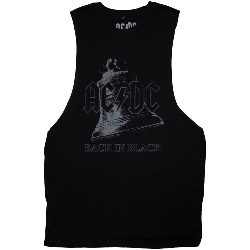 AC/DC 'Back In Black Bell' (Black) Vest