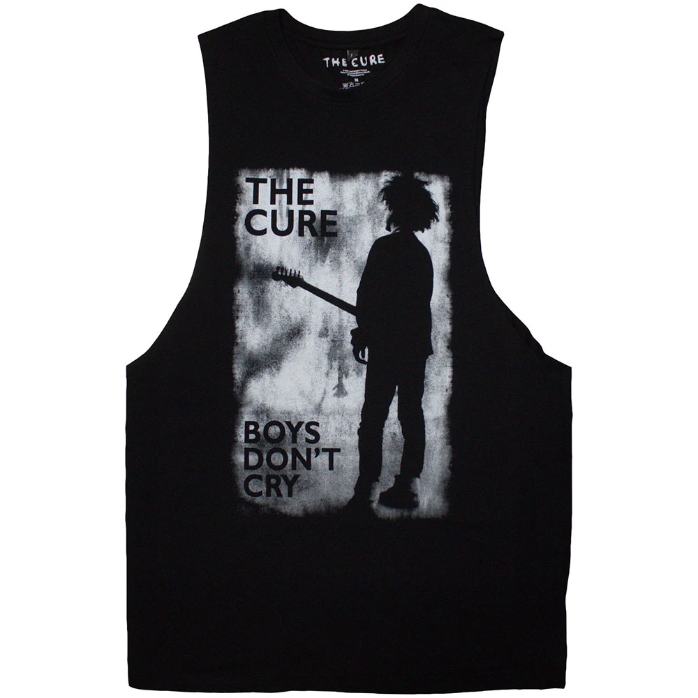 The Cure 'Boys Don't Cry B&W' (Black) Vest