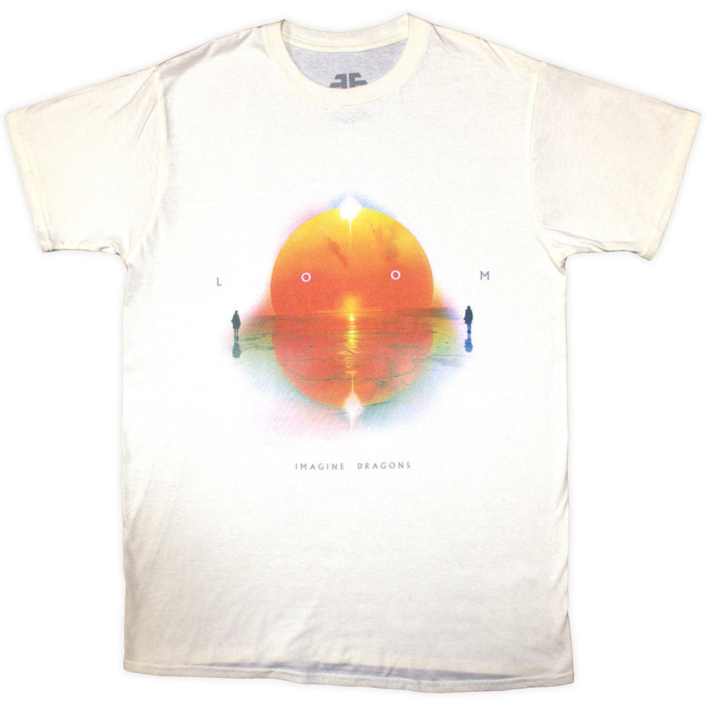 Imagine Dragons 'Loom Sunset' (Natural) T-Shirt