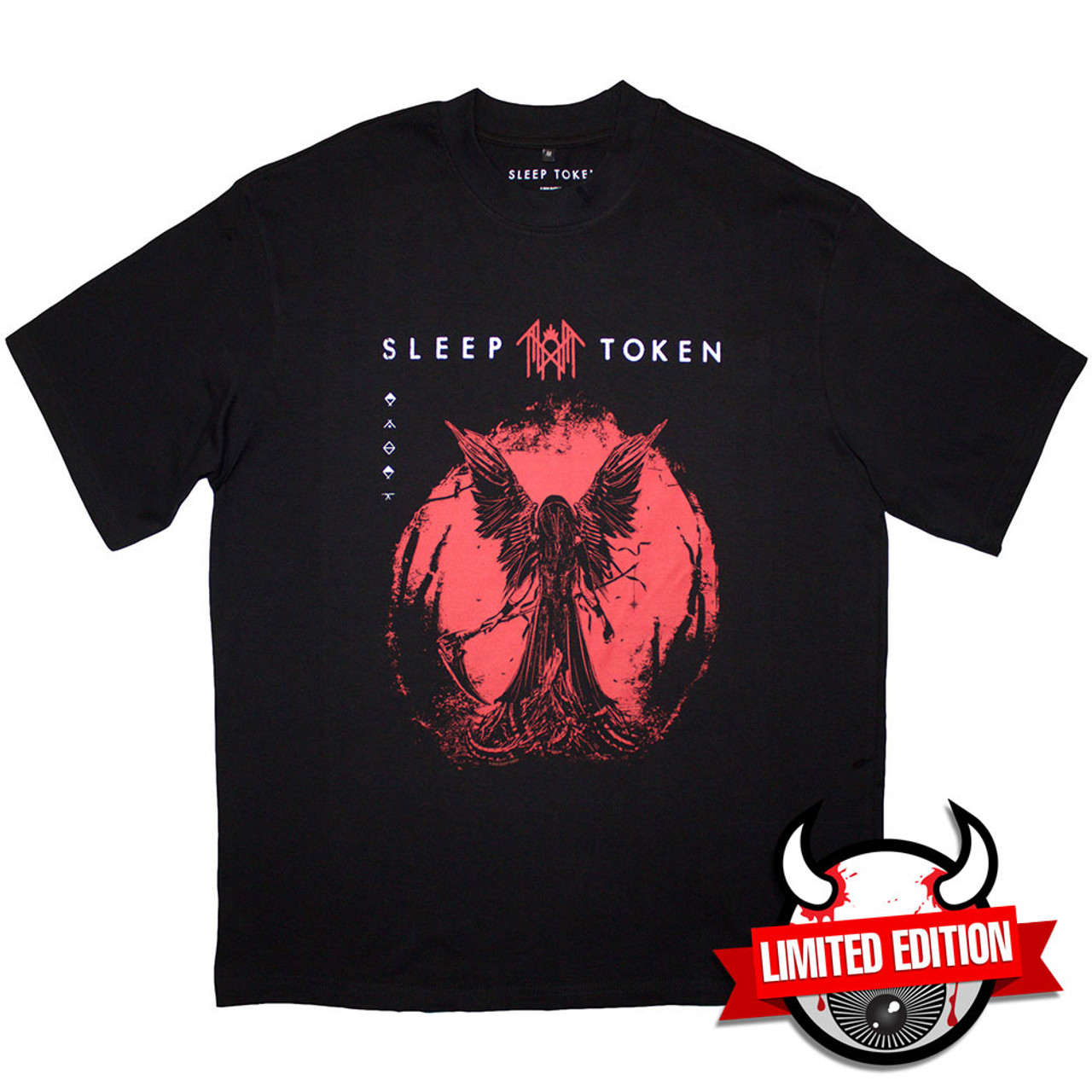 Sleep Token 'Take Me Back To Eden' (Black) Oversized Boxy T