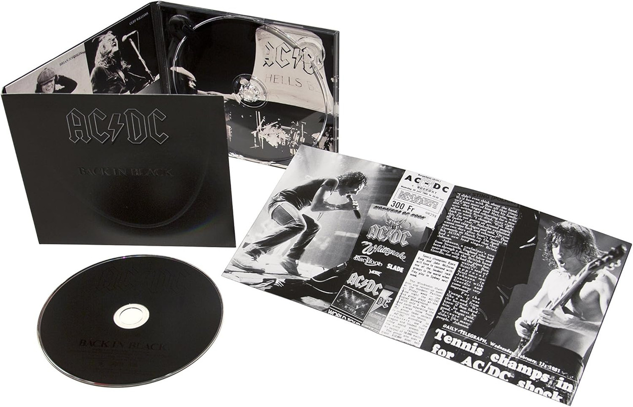 AC/DC 'Back In Black' CD Digipack