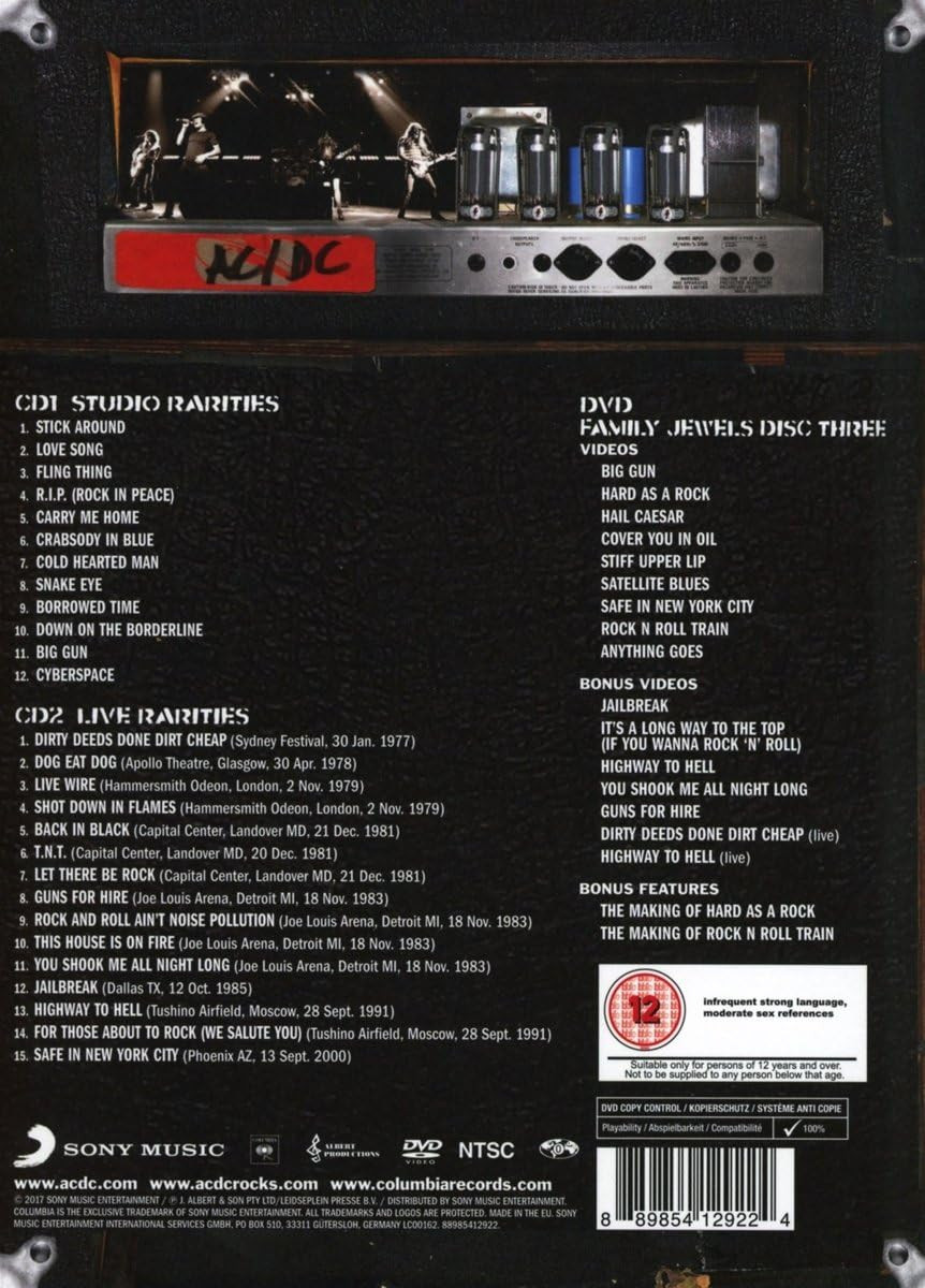 AC/DC 'Backtracks' 2CD / DVD Hardcover Digibook