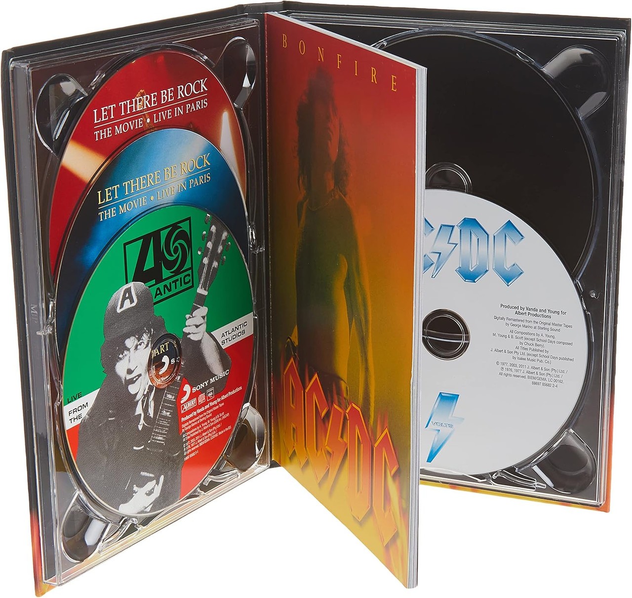 AC/DC 'Bonfire' 5CD Hardcover Digibook