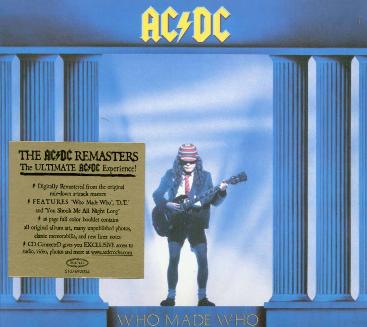 AC/DC 'Who Made Who' CD Digipack