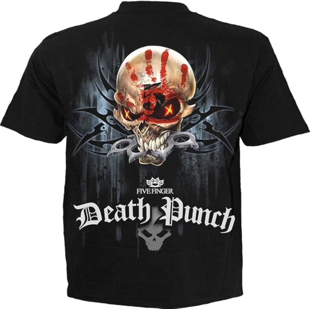 Five Finger Death Punch 'Game Over' (Black) T-Shirt