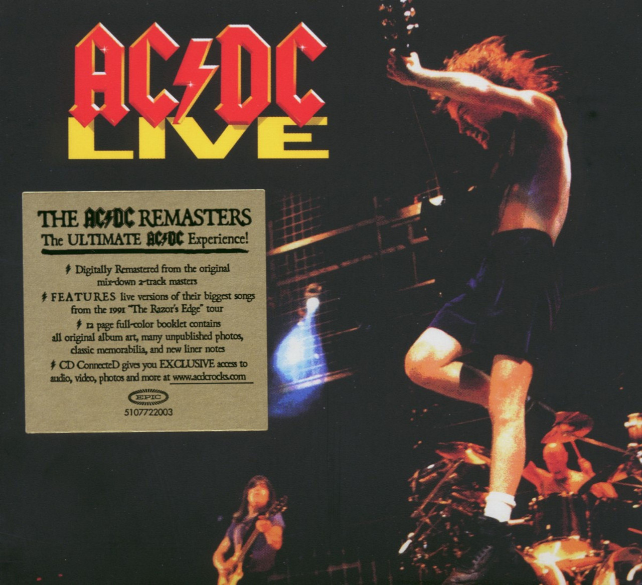 AC/DC 'Live' CD Digipack