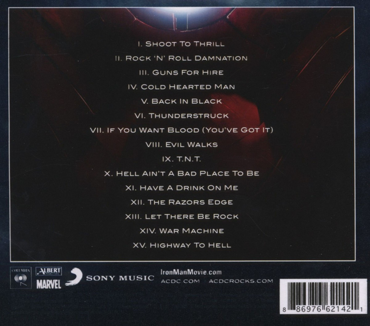 AC/DC 'Iron Man' CD Digipack