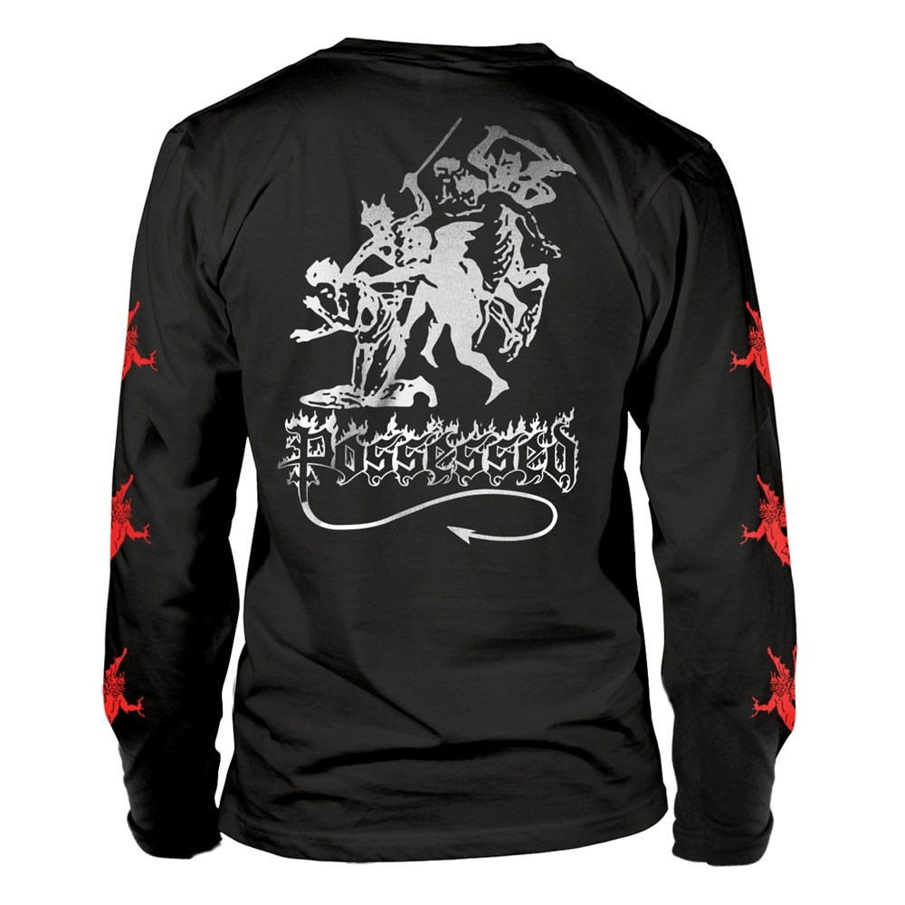 Possessed 'Baphomet' (Black) Long Sleeve Shirt | Eyesore Merch