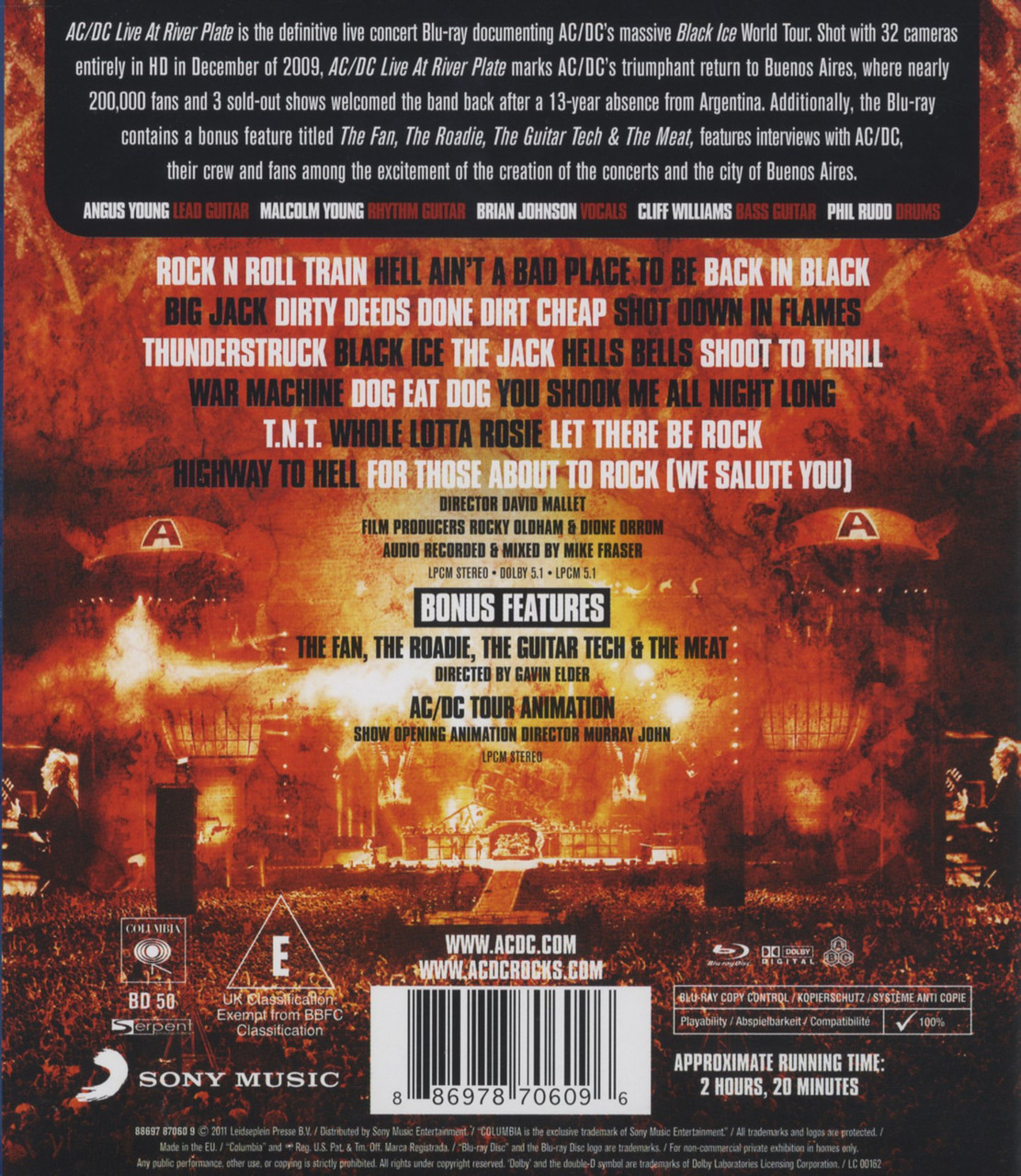 AC/DC 'Live At River Plate' Blu-ray