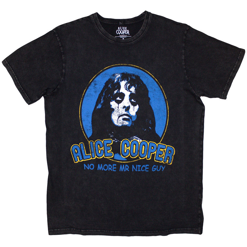 Alice Cooper 'No More Mr Nice Guy' (Stone Wash) Limited Edition