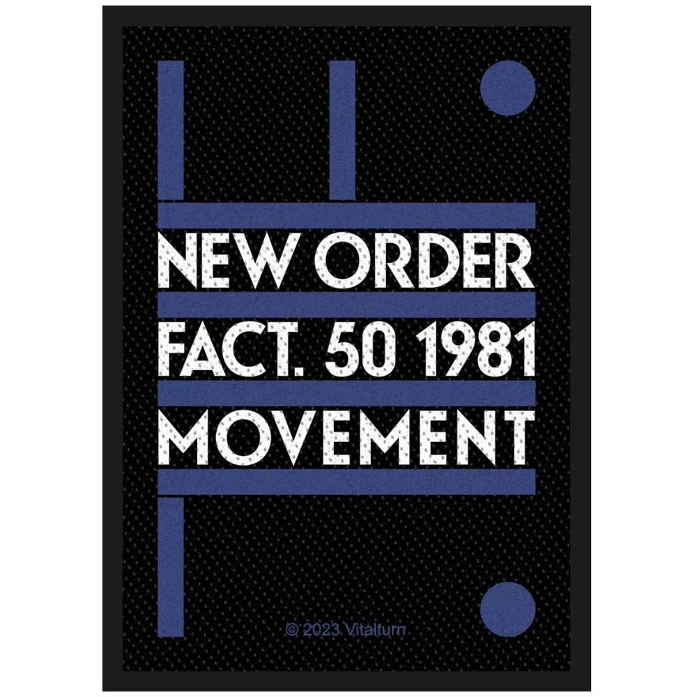 New Order 'Fact 50' Patch