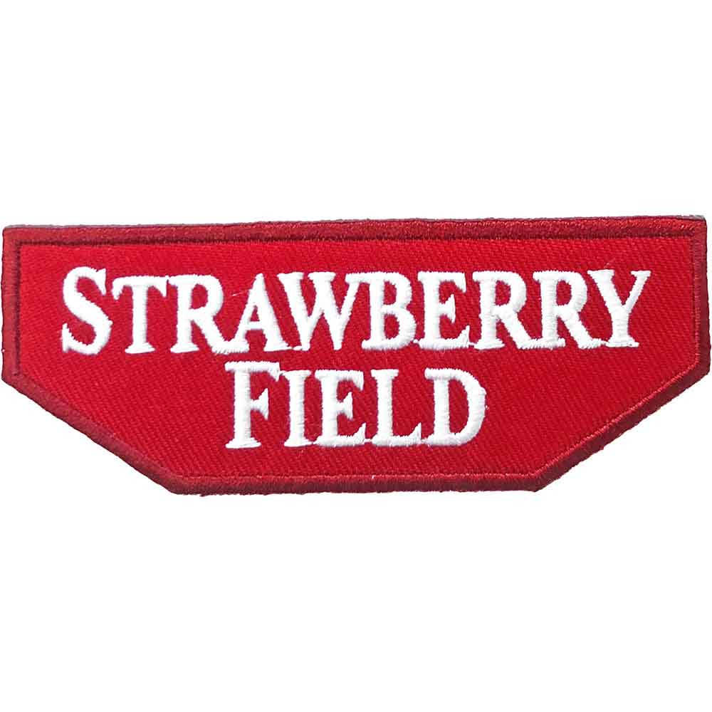 Rock Off 'Strawberry Field' (Iron On) Patch