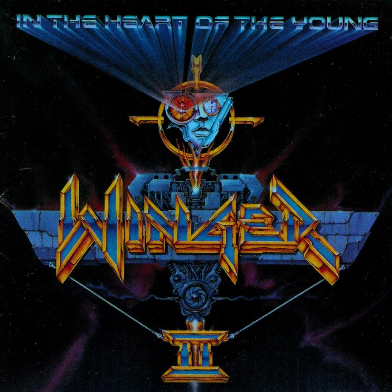 Winger 'II: In The Heart of the Young' LP Cobalt Blue Vinyl