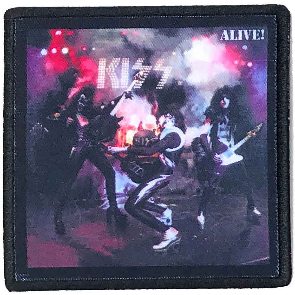 KISS 'Alive!' (Iron On) Patch