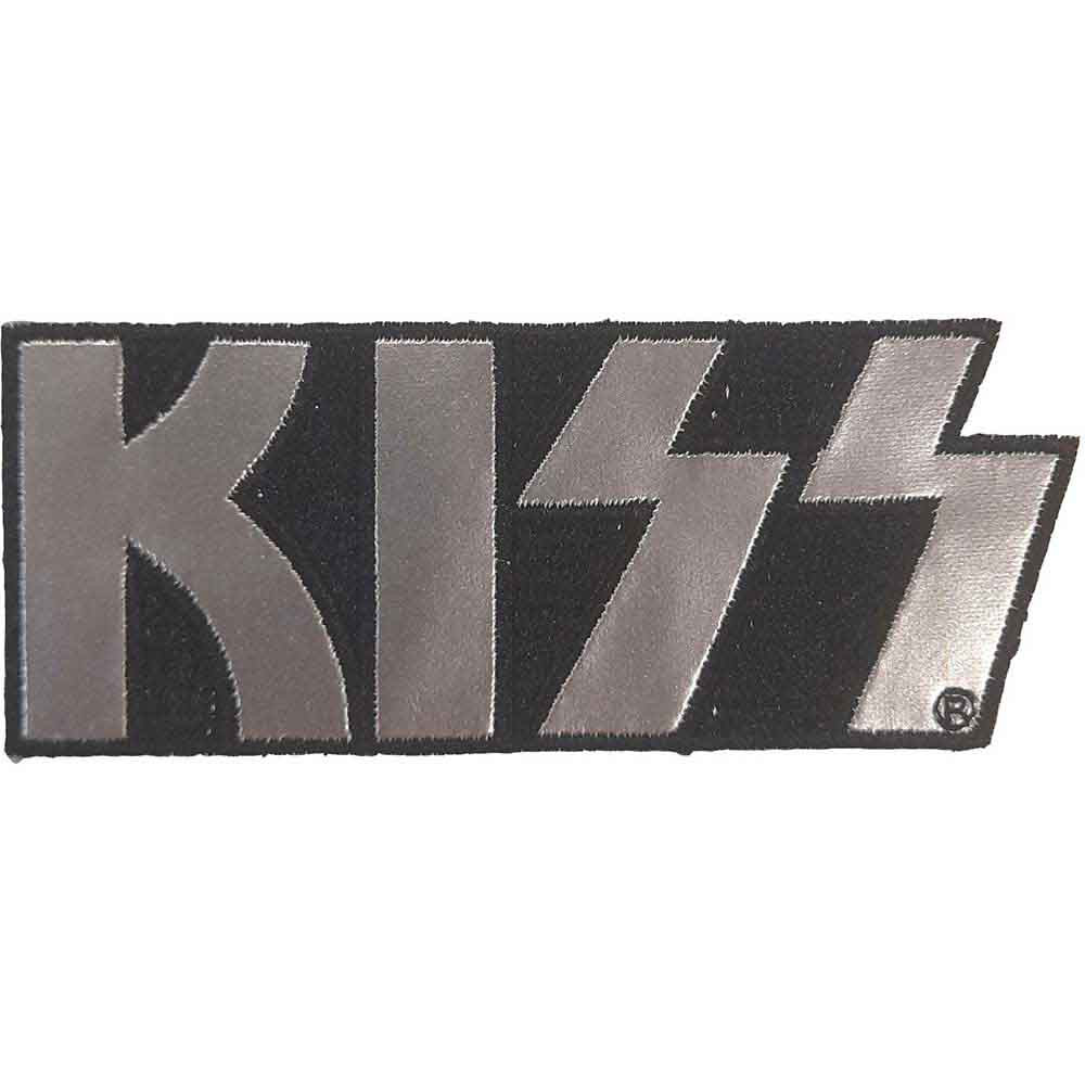 KISS 'Chrome Logo' (Iron On) Patch