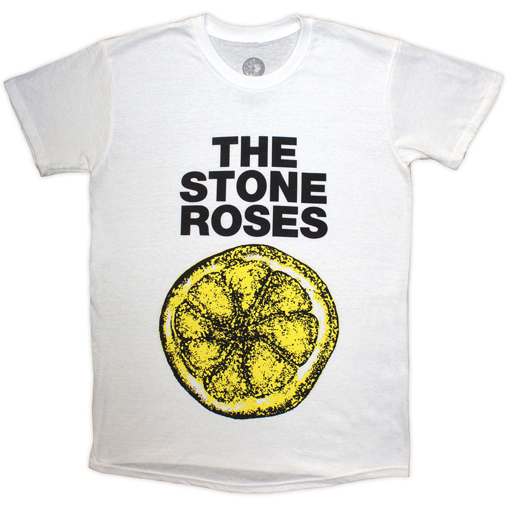 The Stone Roses 'Lemon 1989 Tour' (White) T-Shirt